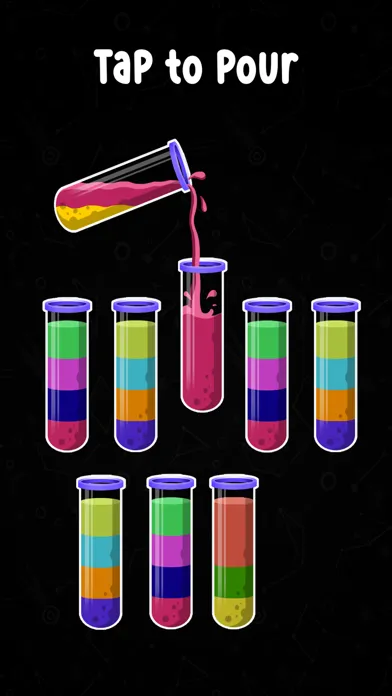 Capturas de tela do Sort Water 3D - Sort Color