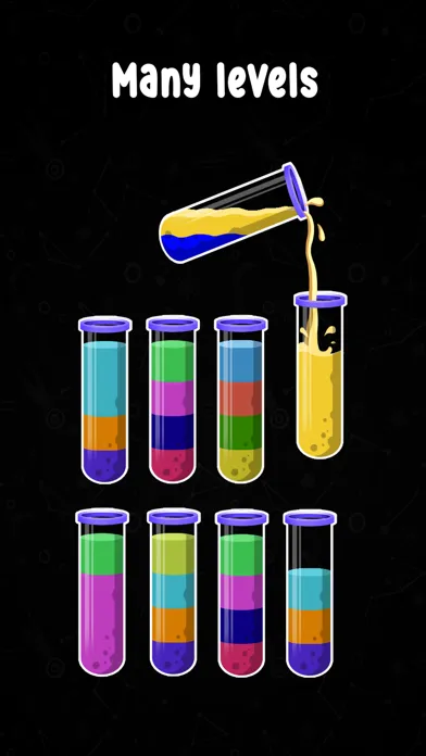 Capturas de tela do Sort Water 3D - Sort Color