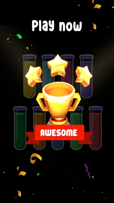 Capturas de tela do Sort Water 3D - Sort Color