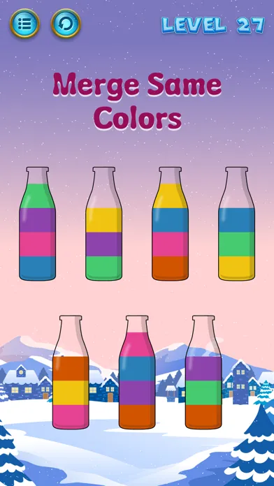 Скриншоты Water Sort Puzzle Bottle Game