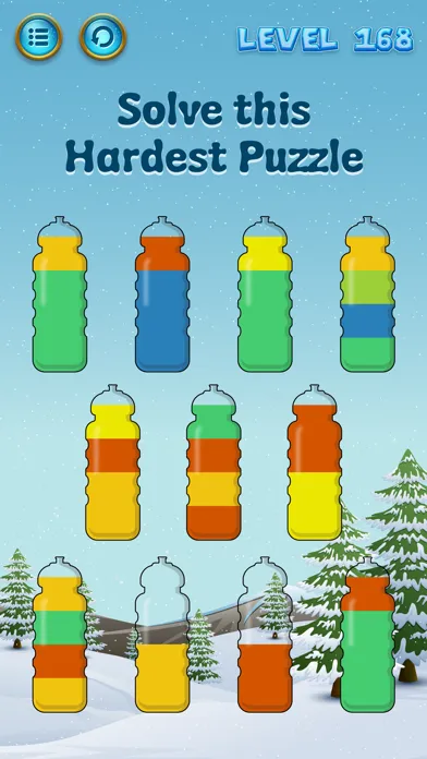 Скриншоты Water Sort Puzzle Bottle Game