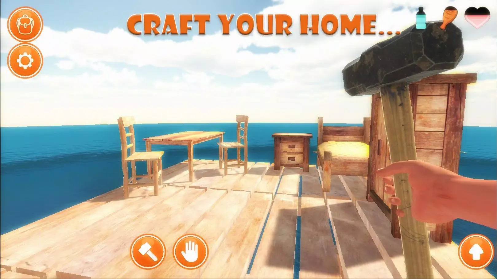 Raft Survival Simulator Screenshots