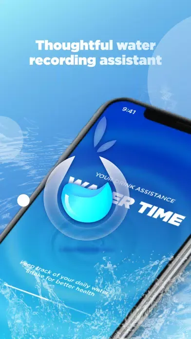 Capturas de pantalla de water time—simple water remind