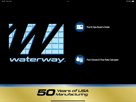 Capturas de tela do Waterway Pool and Spa Catalog iPad 