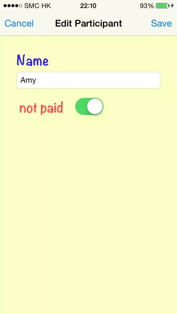 Split.Bill.Easy স্ক্রিনশট