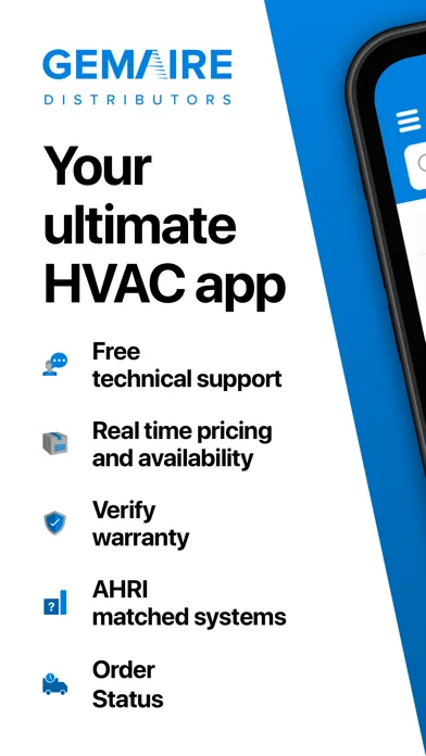 Tangkapan layar Gemaire HVAC Pro+
