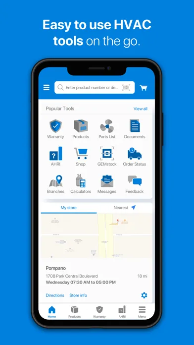 Tangkapan layar Gemaire HVAC Pro+