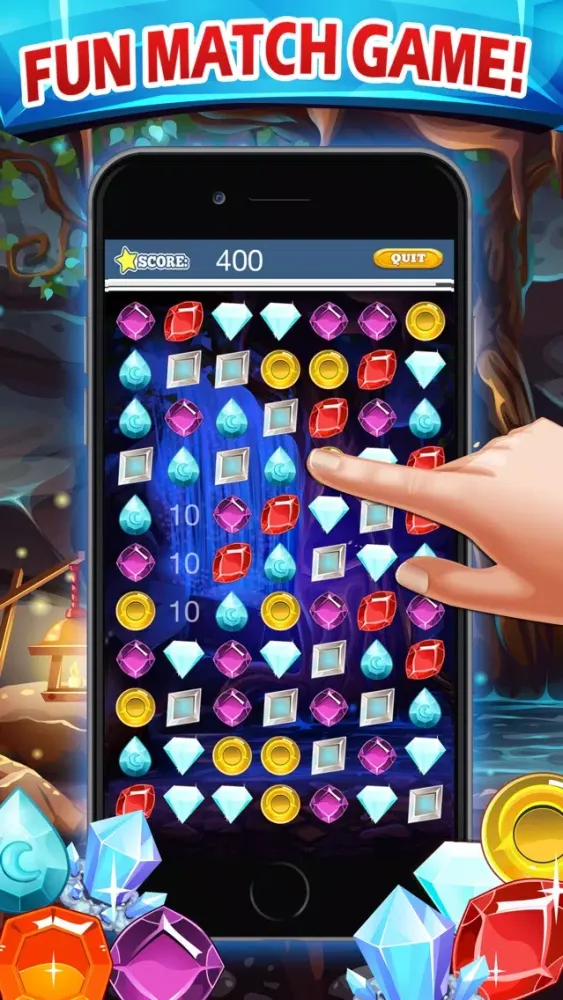 ภาพหน้าจอของ Jewel Rush Mania