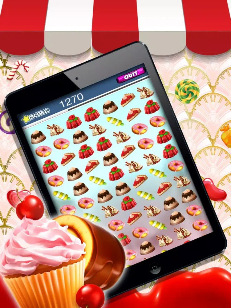 Tangkapan skrin Sweet Treat Mania iPad 
