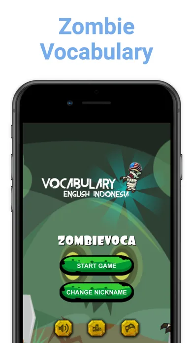 تصاویر Zombie Vocabulary Indonesia