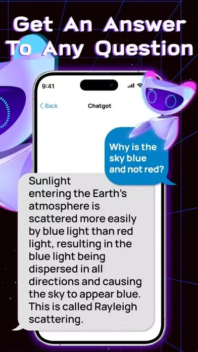 Capturas de pantalla de Ask AI Genie Chatbot: Chatgot⁺