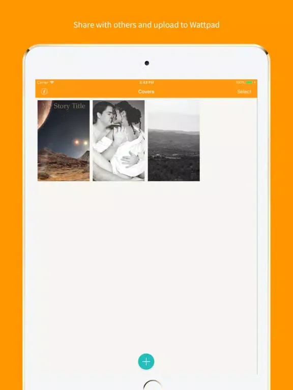 Ảnh chụp màn hình của Covers by Wattpad iPad 