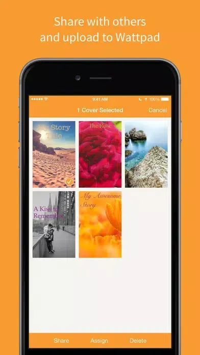 Ảnh chụp màn hình của Covers by Wattpad