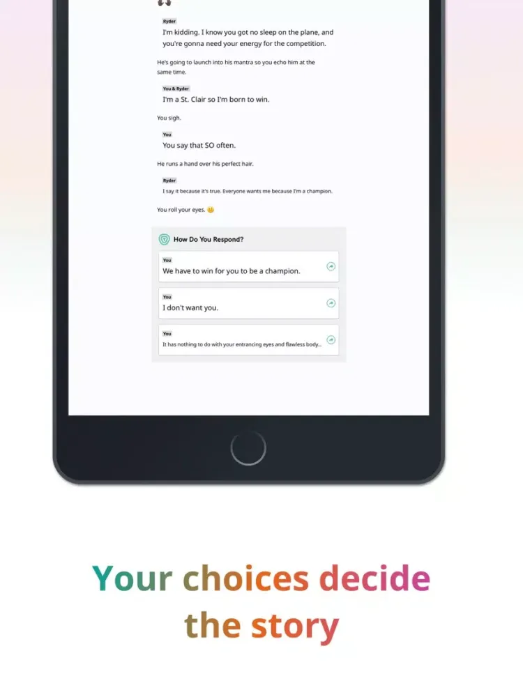 صور Tap by Wattpad iPad 