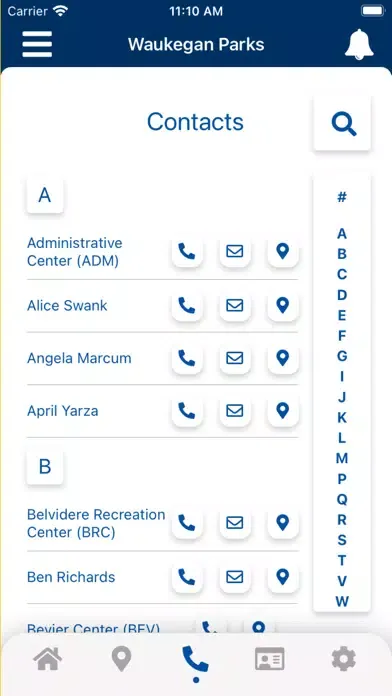 Waukegan Park District Screenshots