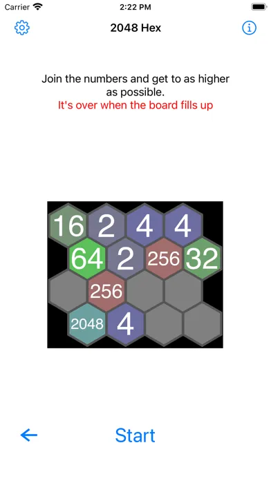 2048 Hexagon应用截图