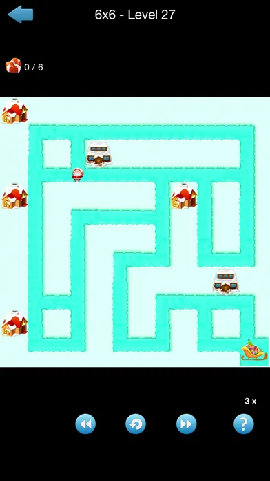 Tangkapan skrin Aha Maze Runner: Santa