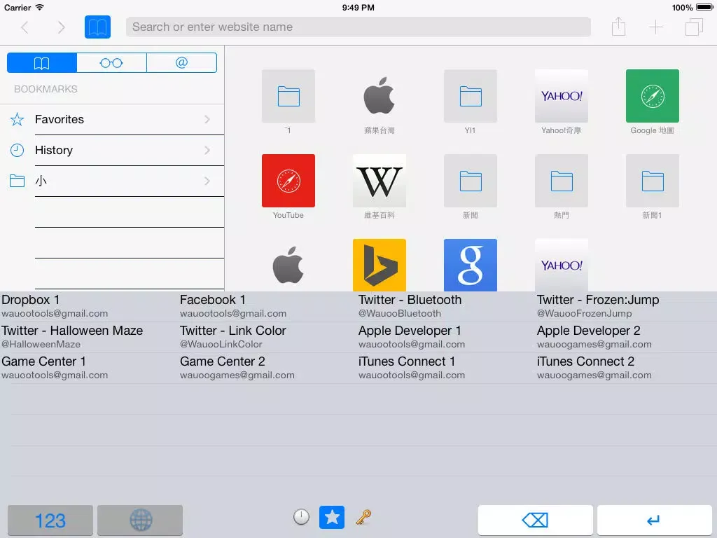 صور Login Keyboard iPad 