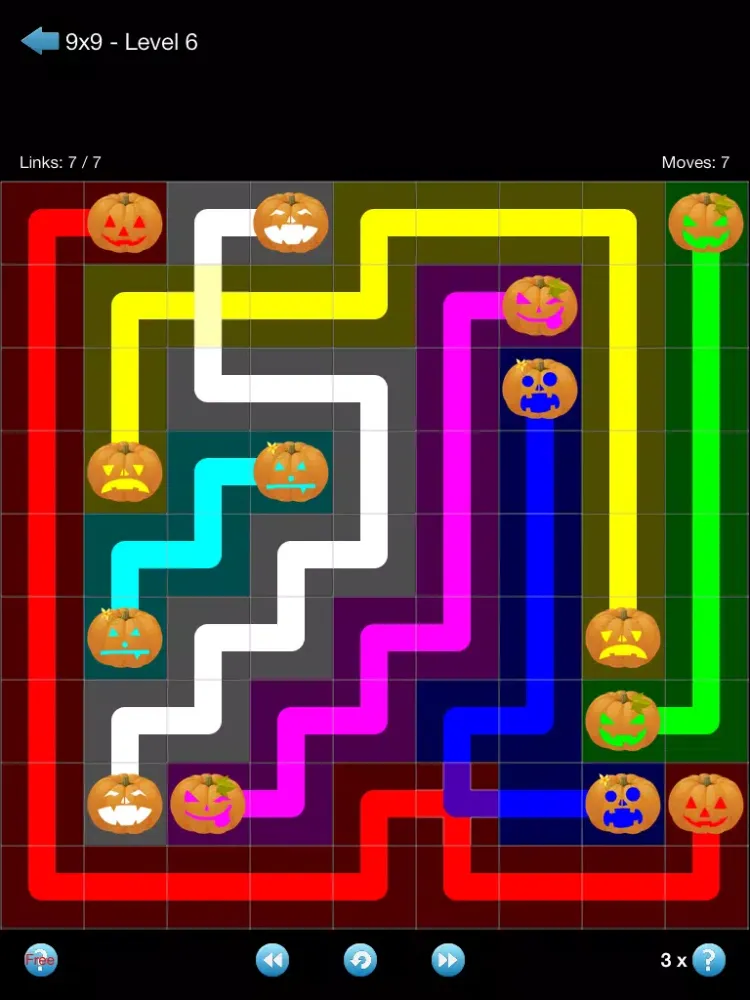 Screenshot di Aha Link Color: Cross & Curve Free iPad 