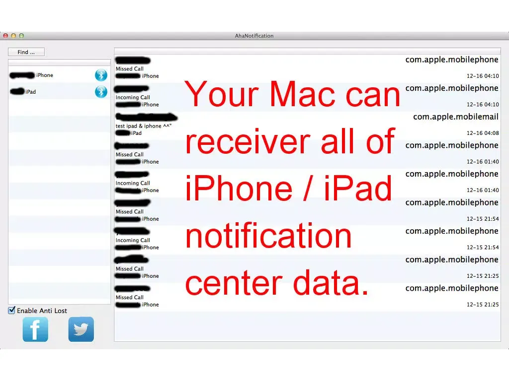Aha Notification Provider iPad  स्क्रीनशॉट