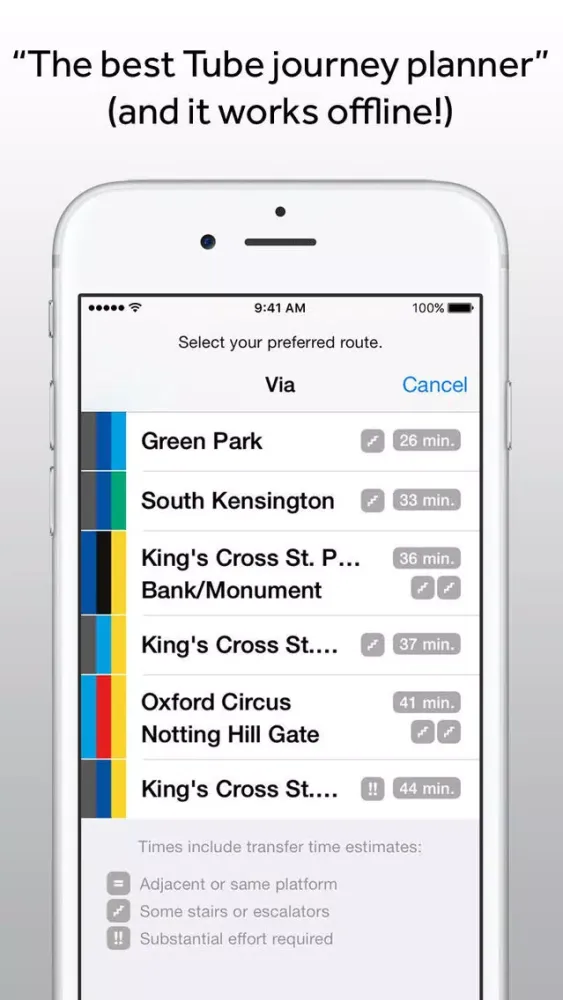 Capturas de pantalla de Tube Exits London