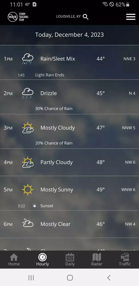 WAVE 3 Louisville Weather Screenshots