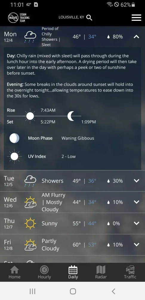 WAVE 3 Louisville Weather Screenshots