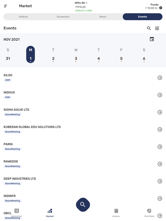 Fortune WMC iPad  Screenshots