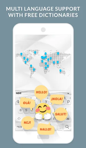 صور Wave Animated Keyboard Emoji