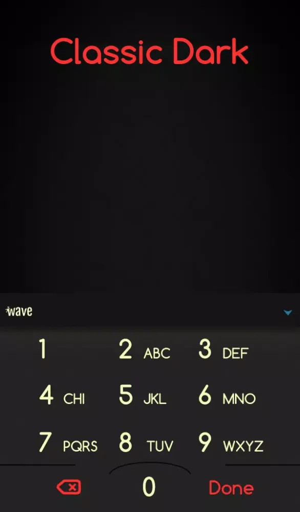 Classic Dark Wallpaper Theme Screenshots