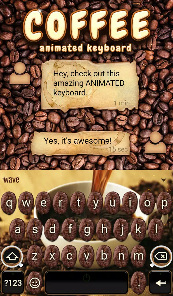 Coffee Live Wallpaper Theme Screenshots