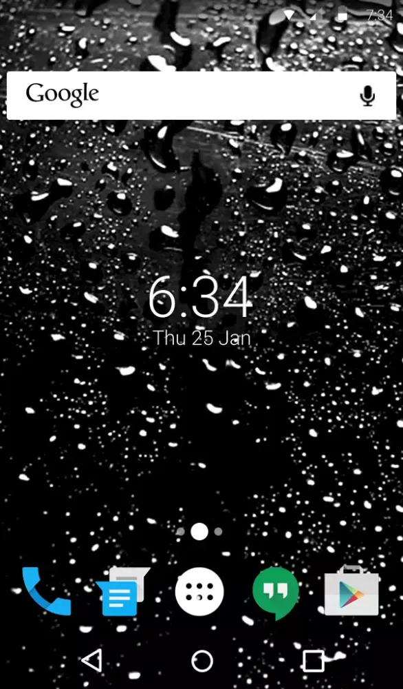 Dark Rainy Keyboard Wallpaper Screenshots
