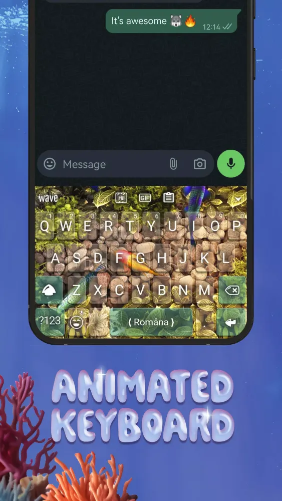 3D Fish Tank Live Wallpaper Screenshots