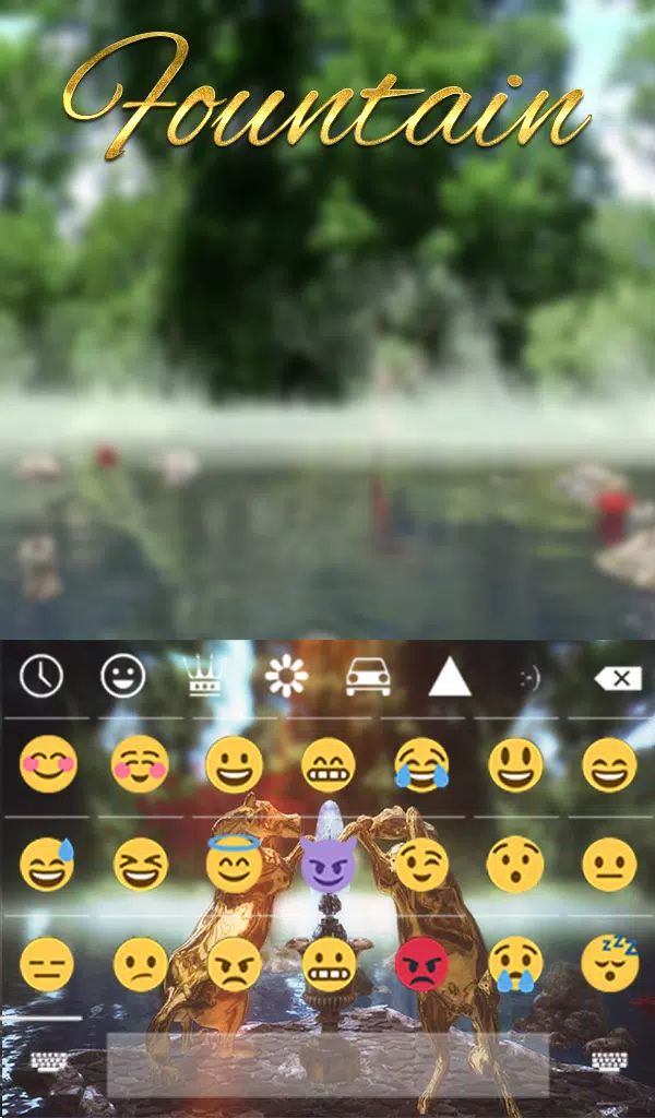 Fountain Animated Keyboard Screenshots