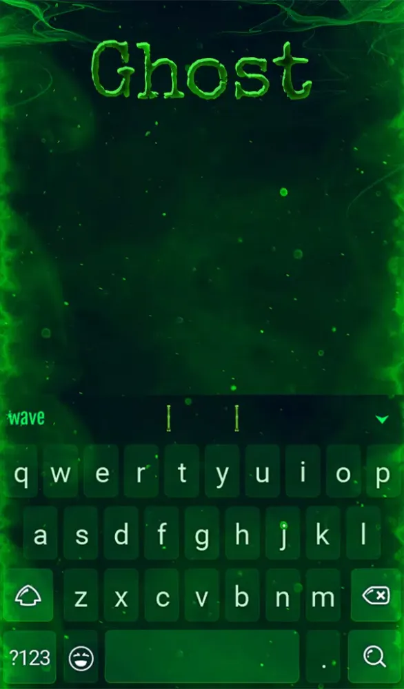 Screenshot di Ghost Keyboard & Wallpaper