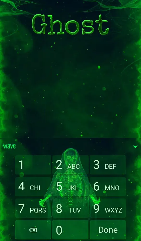 Screenshot di Ghost Keyboard & Wallpaper