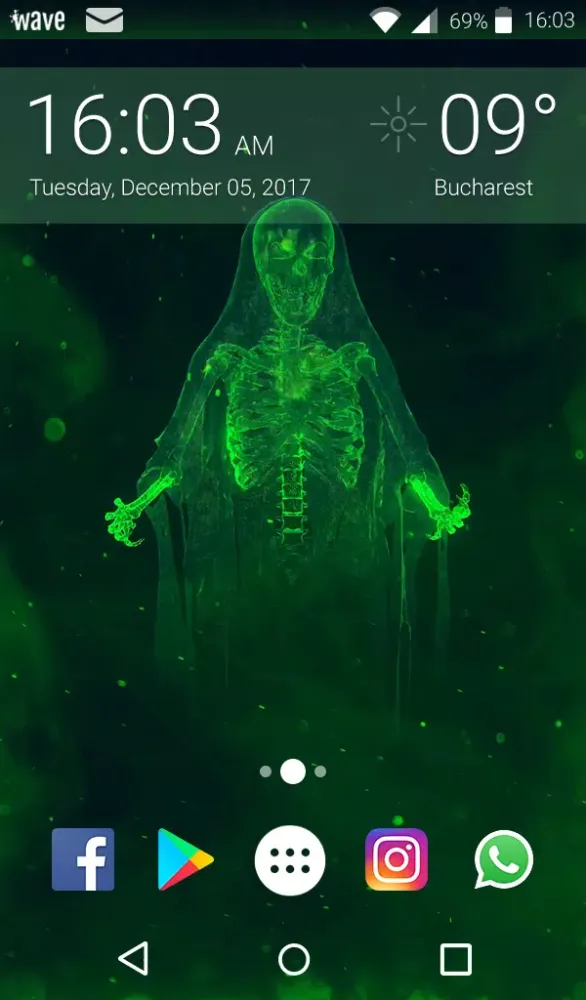Screenshot di Ghost Keyboard & Wallpaper