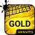 Gold Keyboard & Wallpaper
