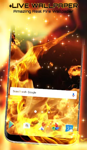 Burning Keyboard Wallpaper HD Screenshots