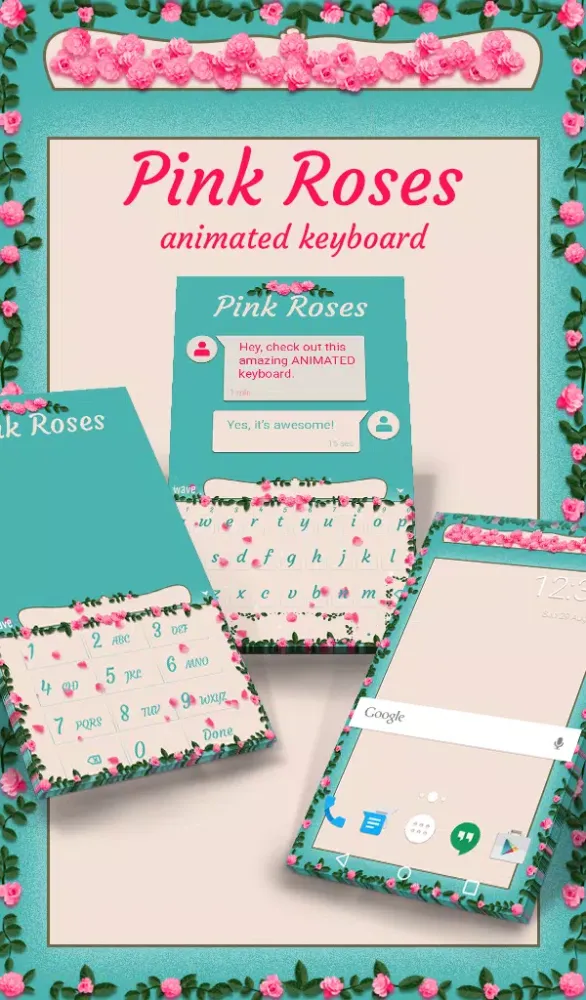 Pink Roses Wallpaper应用截图