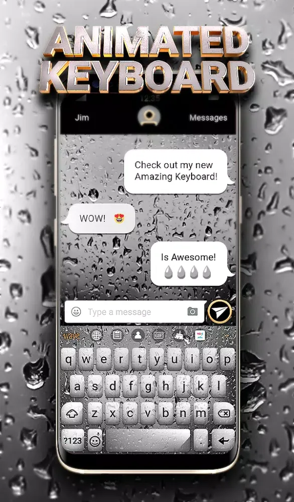Screenshot di Rainy Night Wallpaper
