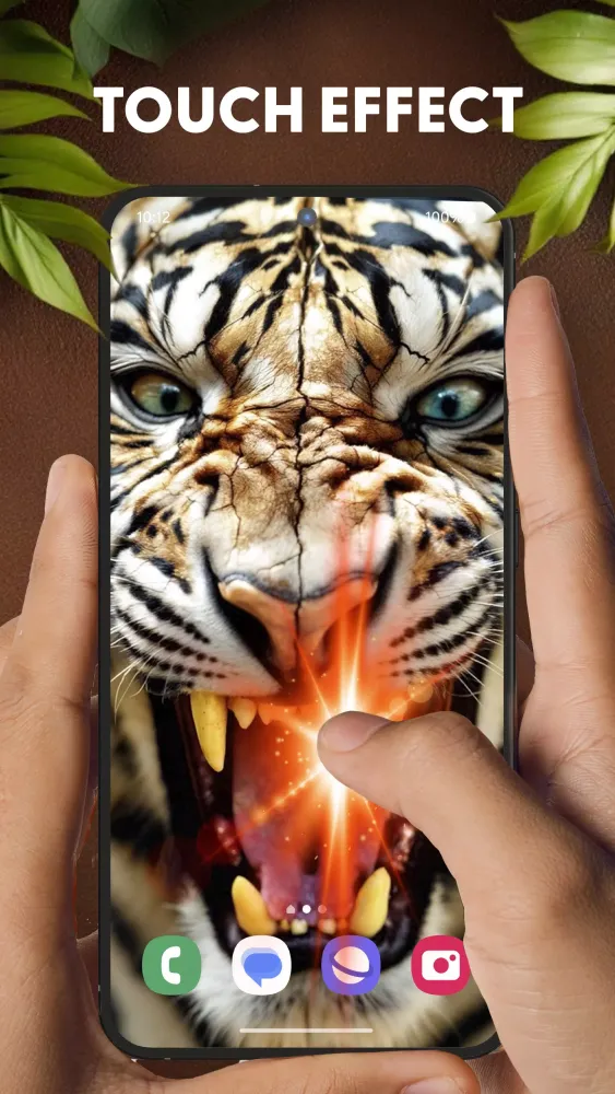 Roaring Tiger Live Wallpaper Screenshots