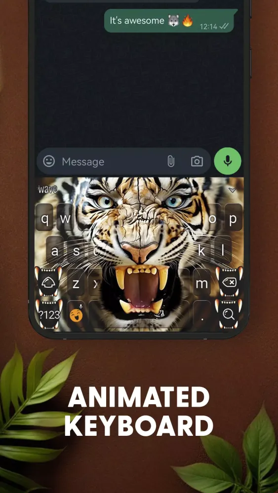 Roaring Tiger Live Wallpaper Screenshots