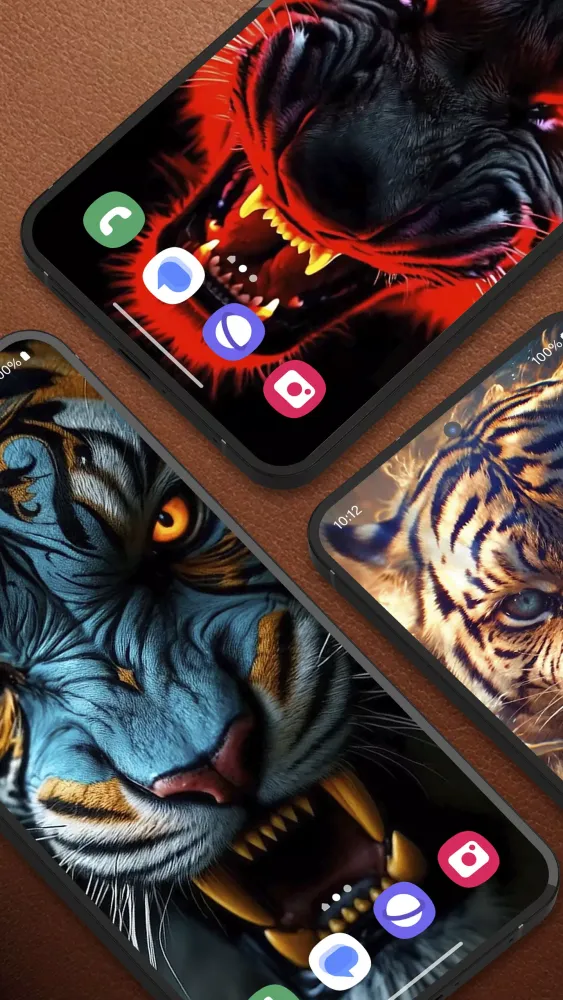Roaring Tiger Live Wallpaper Screenshots