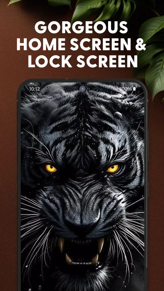Roaring Tiger Live Wallpaper Screenshots