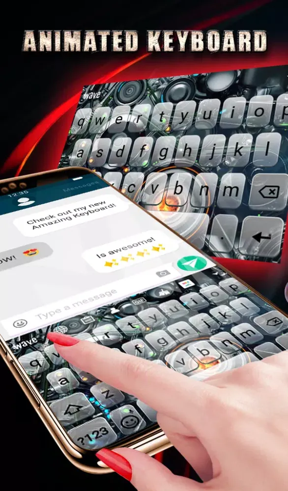 Vortex Keyboard & Wallpaper स्क्रीनशॉट