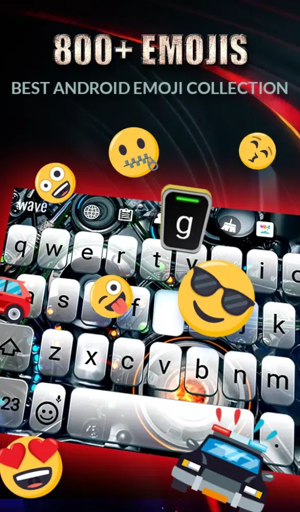 Vortex Keyboard & Wallpaper स्क्रीनशॉट