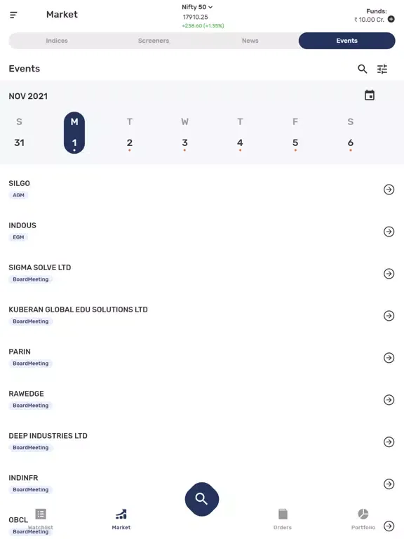 Klay Securities iPad  스크린샷
