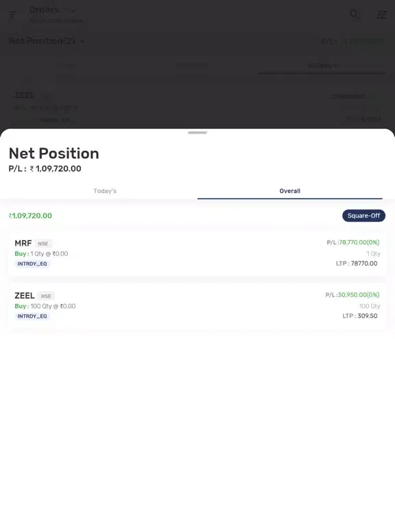 Klay Securities iPad  스크린샷