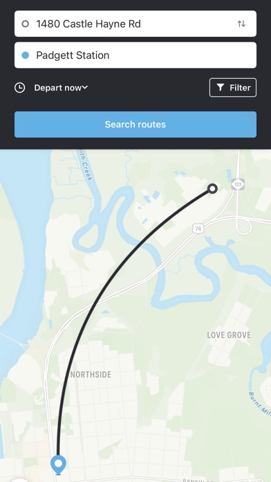 Tangkapan layar RideMICRO by Wave Transit